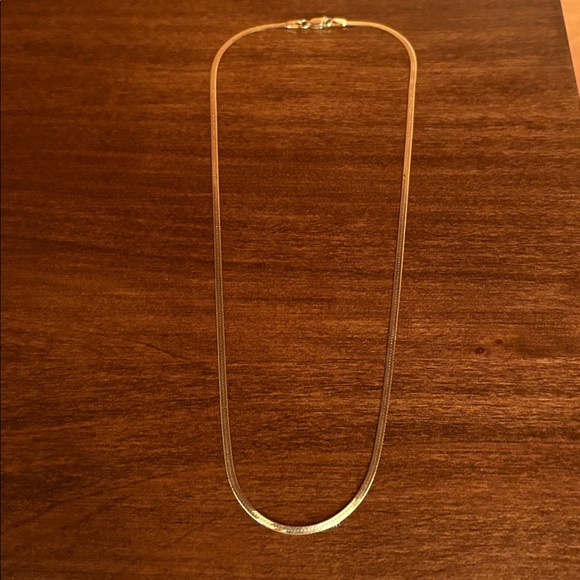 Jewelry - 14kt Gold Herringbone Necklace